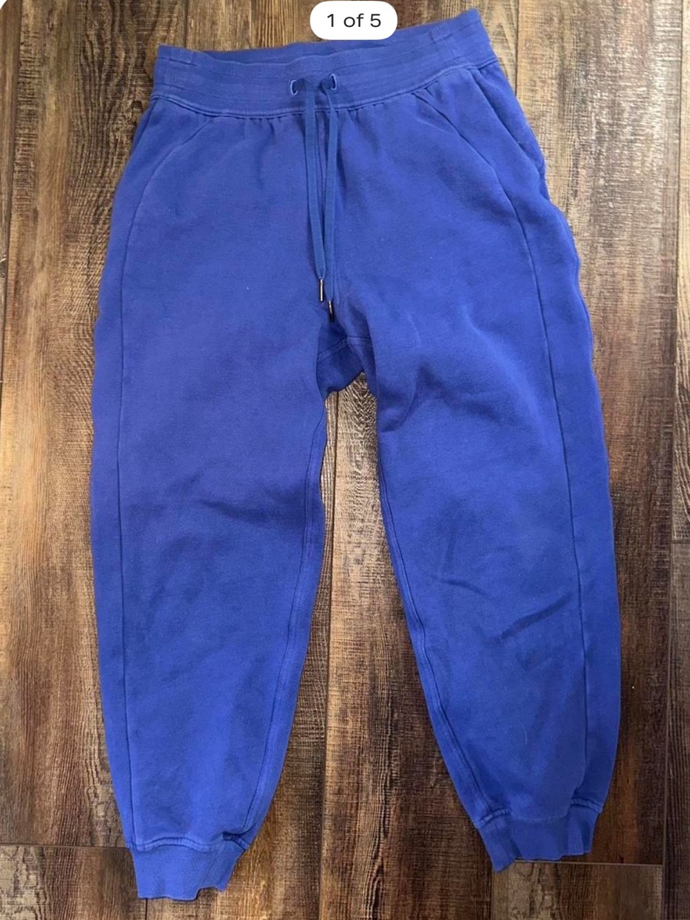lululemon athletica Royal Blue Fleece Joggers